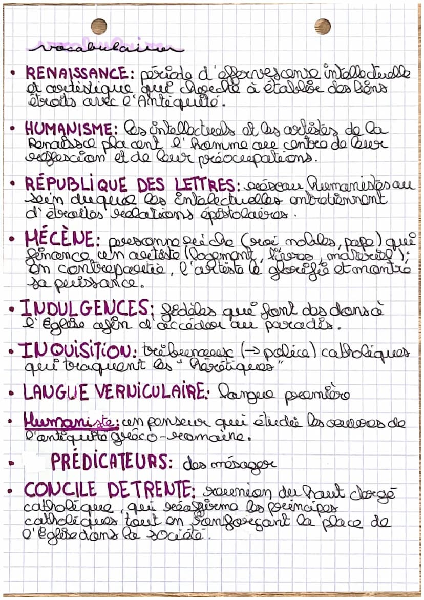 dates
Acstoire
Renaissance, humanisme
reformes religieuses:
les mutations de
l'Europe au XVI siècle
1453: prise de Constantinople
vers 1450: