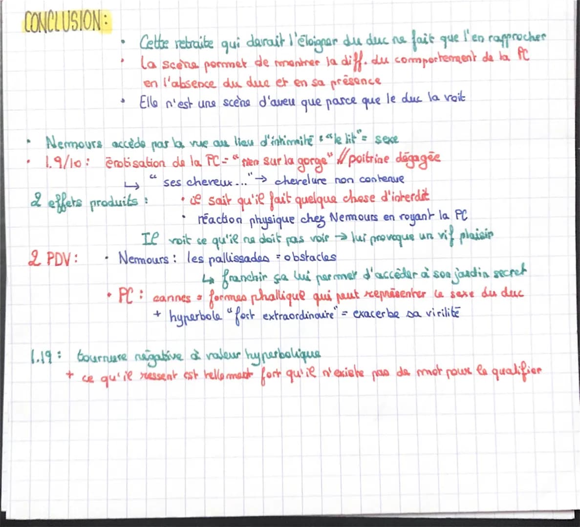 VOIR SANS ETRE VU
ANALYSE LINEAIRE
3 MOUVEMENTS
PROBLEMATIQUE
• 1.4./6:
●
•
+
$
+ CL
FRANÇAIS
Une princesse inaccessible
L'intimité de la PC