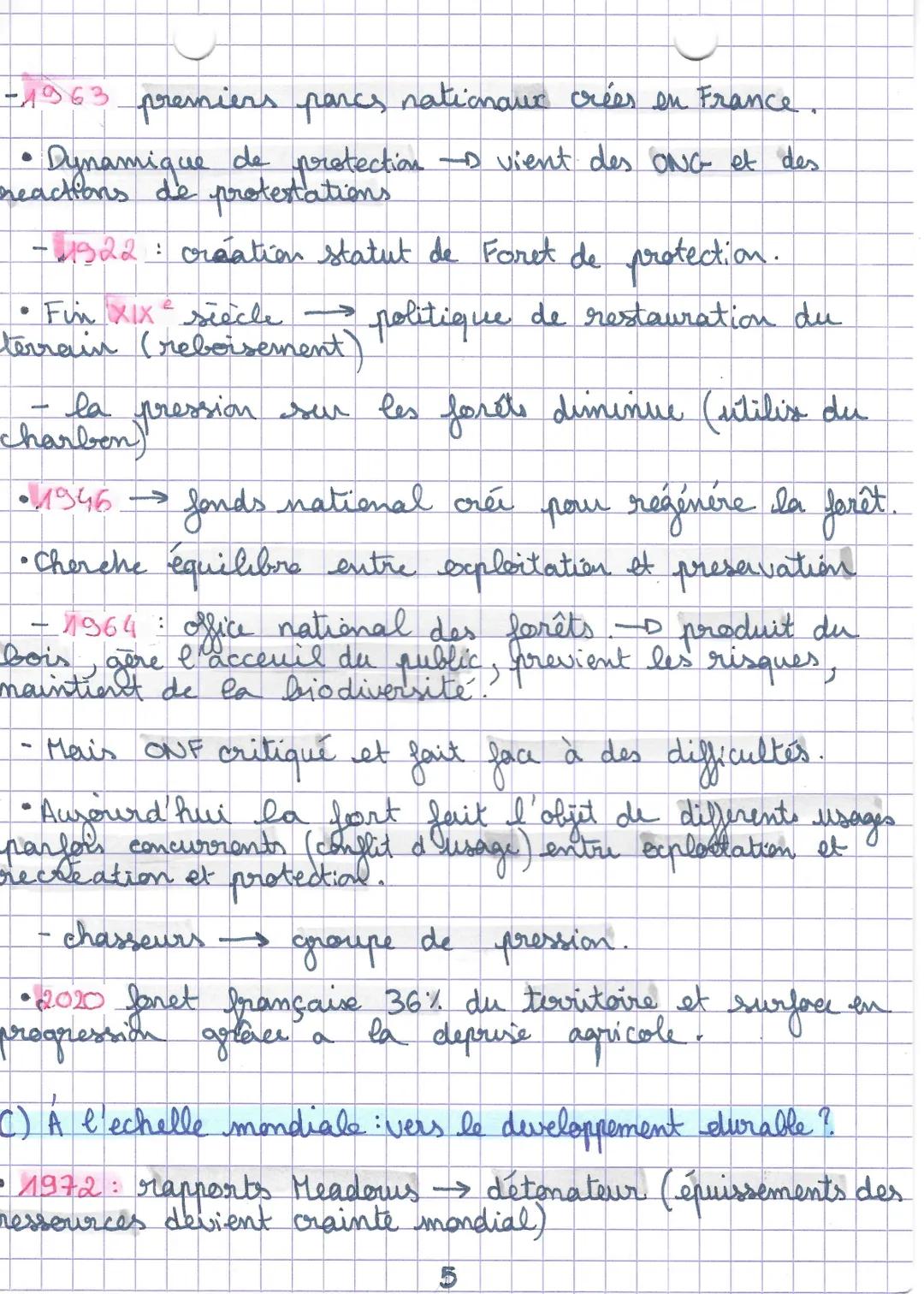 Activité humaines laissent empreinte dans couches
géologiques.
• Années 50-action de l'homme cause du changement.
to érosion
érosion de la b