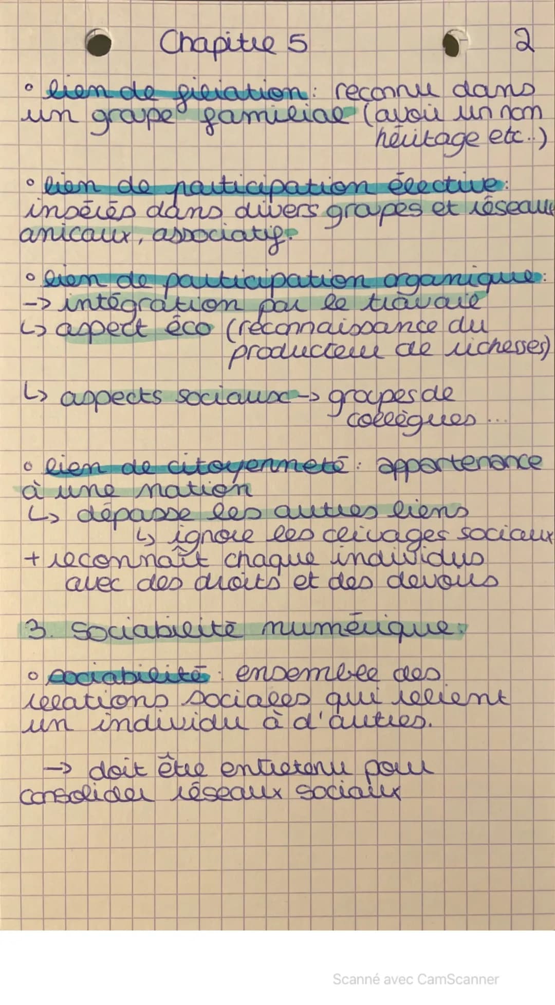 Chapitie 5
1. L' individualisation et l'individua-
ecome
1
• Individualisation processus par lequer
l'individue s'autonomise dans ses manièr