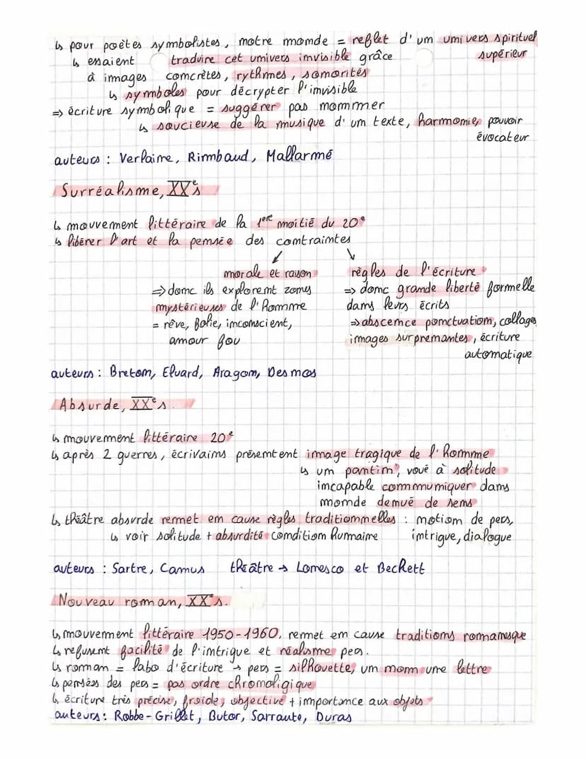 e
(Mouvements
littéraires
Humanisme, XVI° s.
4 mouvement culturel européem du 16° s.
s humanistes redécouvrent les cultures.
grecque
is soif