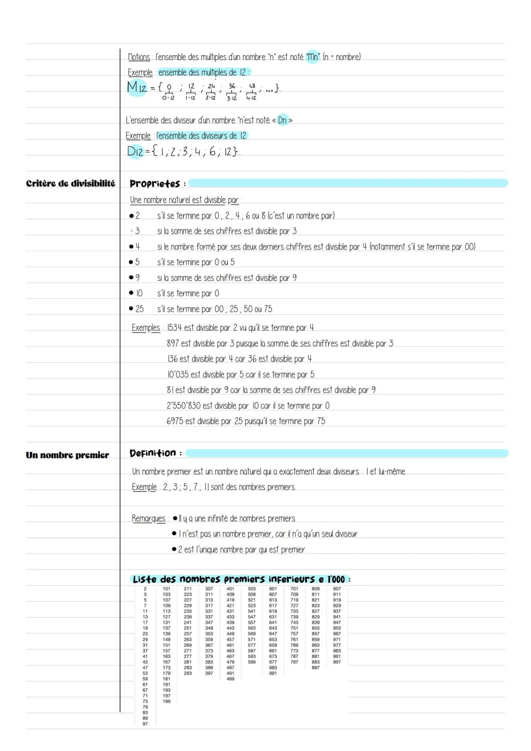 Ensemble de nombre
Droite numérique
Nombre naturels
Multiple,diviseur
mathématique
ENSEMBLE DE NOMBRE
Nombres naturels
Nombres entier relati