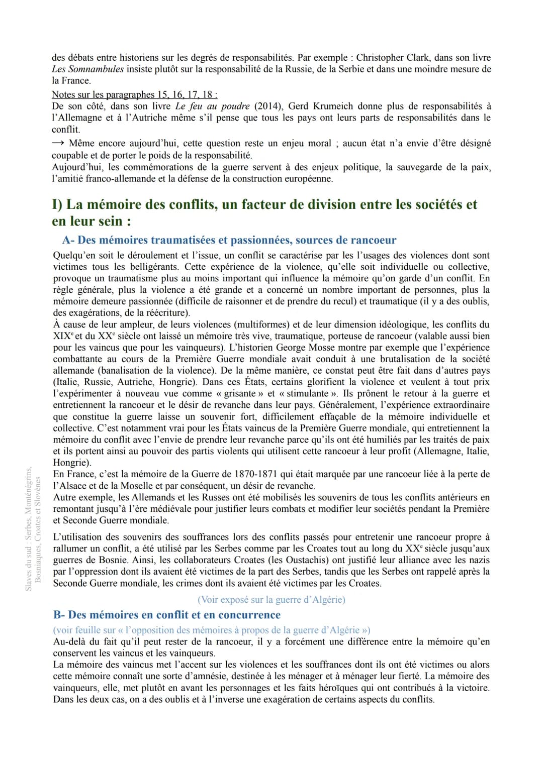 
<p>L'histoire et la mémoire jouent un rôle essentiel dans notre compréhension du passé. Elles sont souvent abordées ensemble, mais il est i