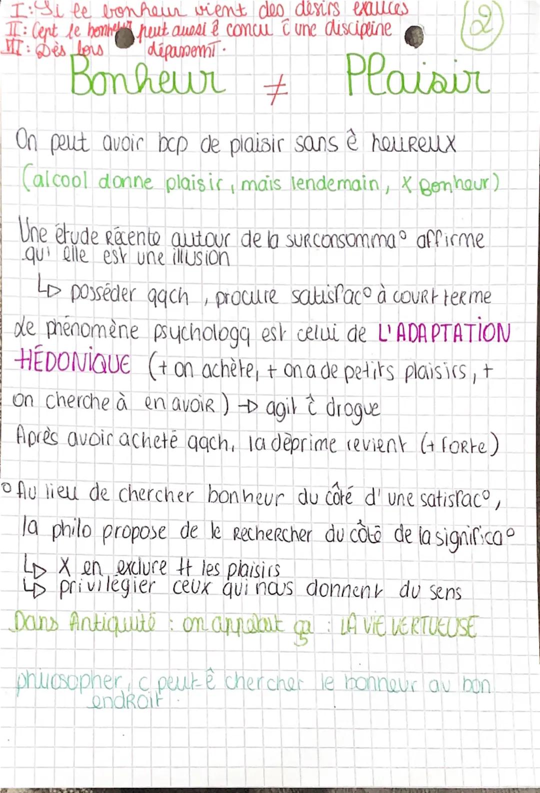 video
Lumni
LE BONHEUR
Impression qu' acheter nous procure du plaisir a
participe à notre bonneur.
Antiquité grecque & latine, ê heureux = 1
