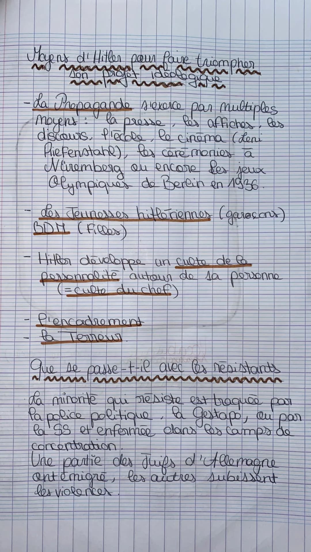 Experiences totalitaires et démocraties
fragilisées en turope dans les
ainnees
FICHE REVISIONS
HISTOIR
O
Dates:
∙en-
●
- Allemagne :
8
•Janv