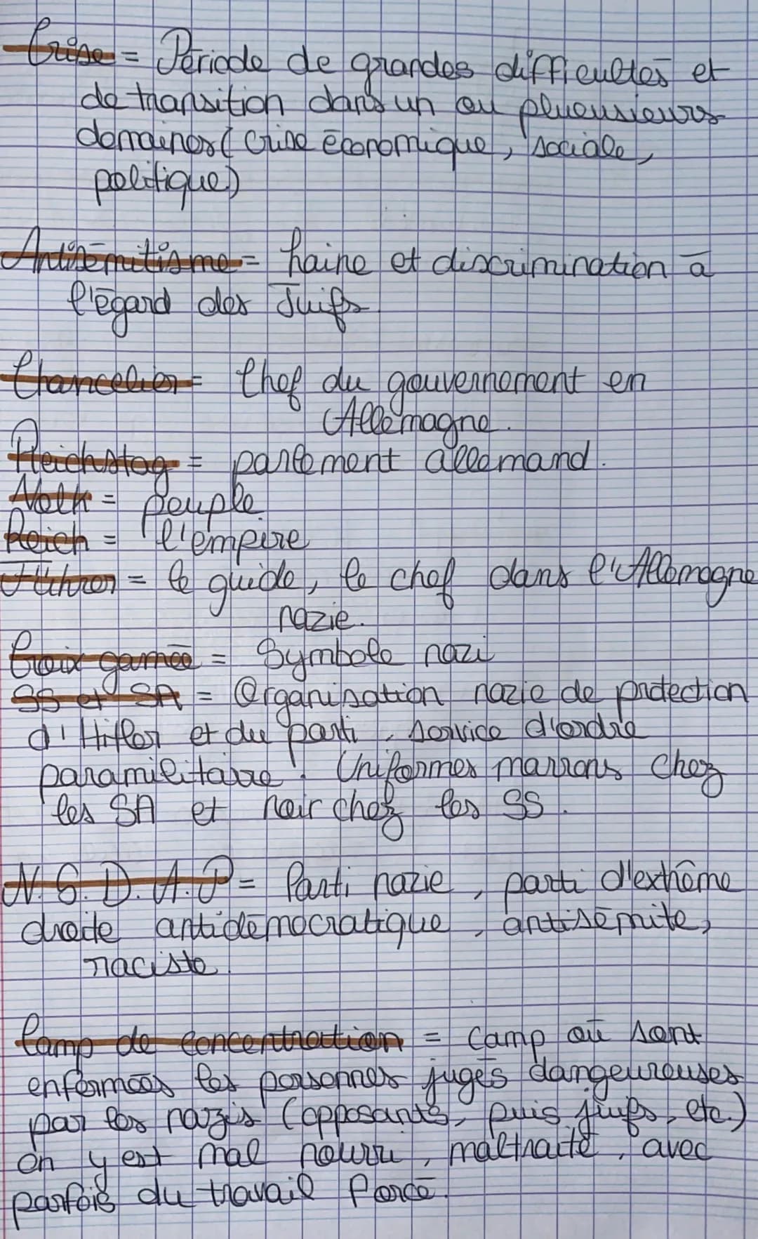 Experiences totalitaires et démocraties
fragilisées en turope dans les
ainnees
FICHE REVISIONS
HISTOIR
O
Dates:
∙en-
●
- Allemagne :
8
•Janv