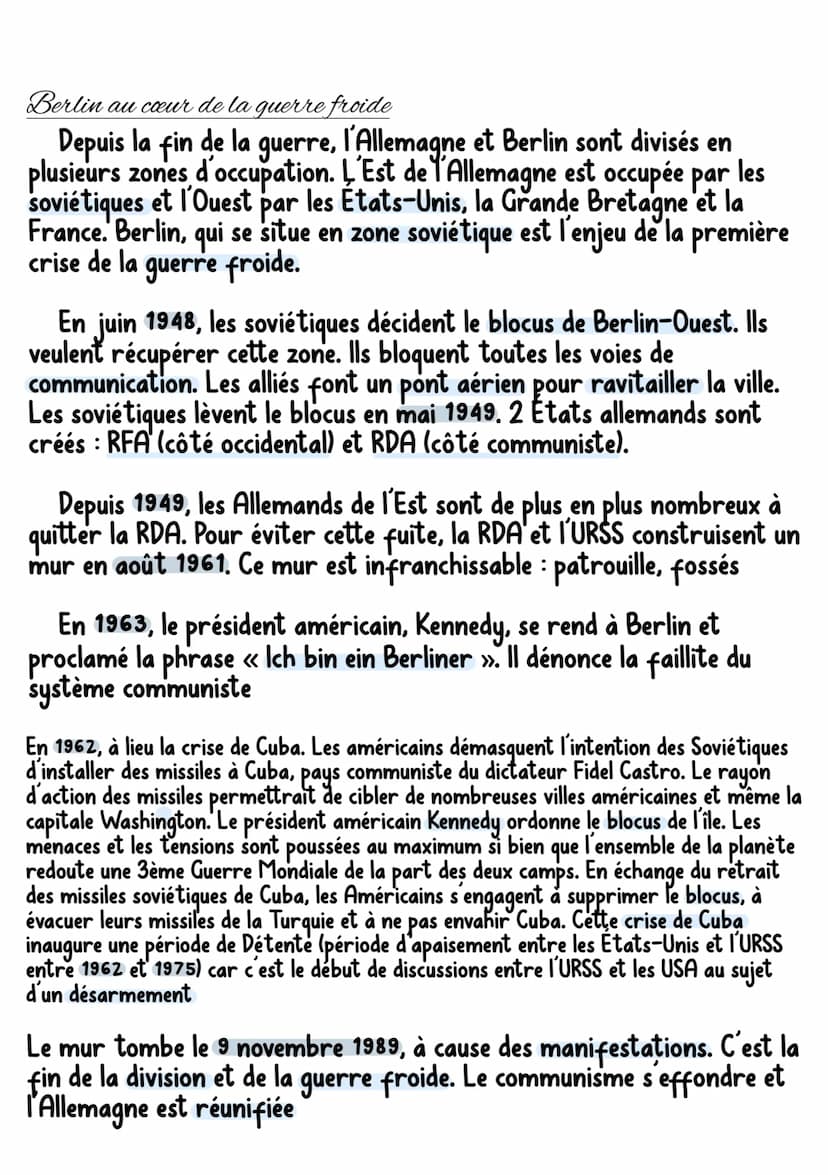 histoire
La guerre froide
12 mars 1947 26 dec 1991
Les débuts de la guerre froide
Dès la fin de la Seconde Guerre Mondiale, des tensions app