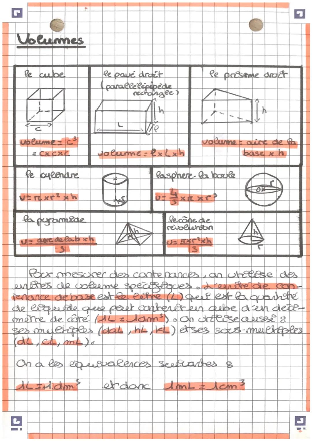Peremetre
Definitions &
Le perimètre d'une segure est la fon
gueur de son contour expreme dans une unité
de longueur donnee-
La surface d'un
