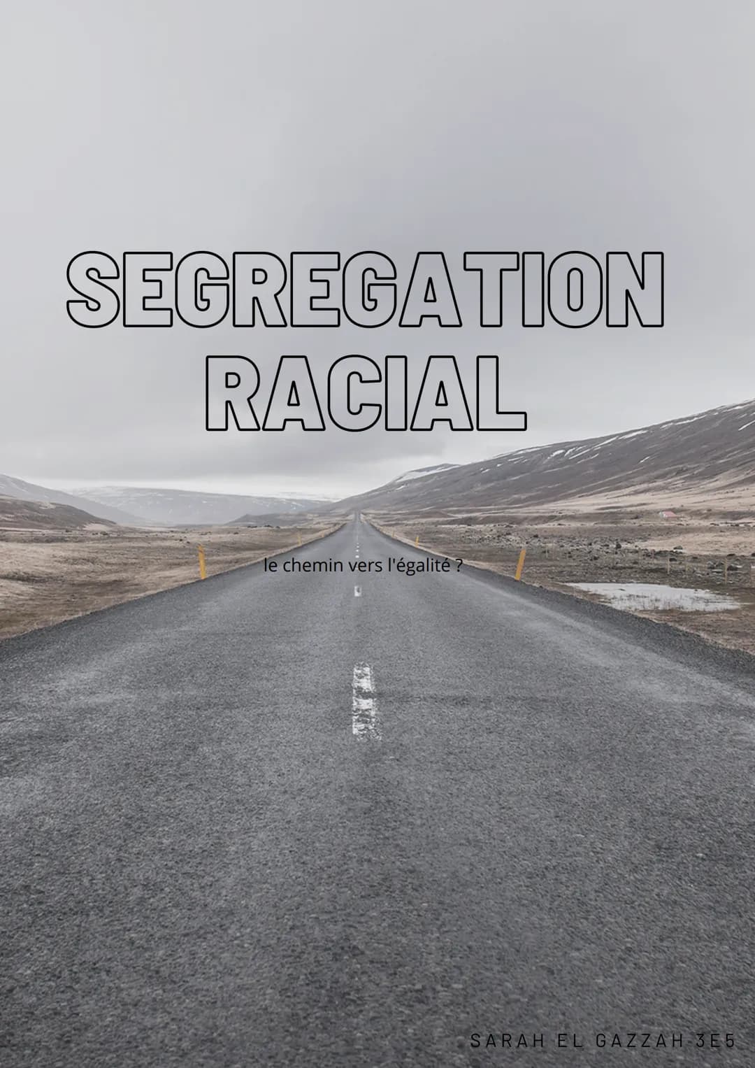 SEGREGATION
RACIAL
le chemin vers l'égalité ?
SARAH EL GAZZAH 3E5 LES FIGURES DE
L'OMBRE
Sortie la première fois au Canada en 2016
Les figur