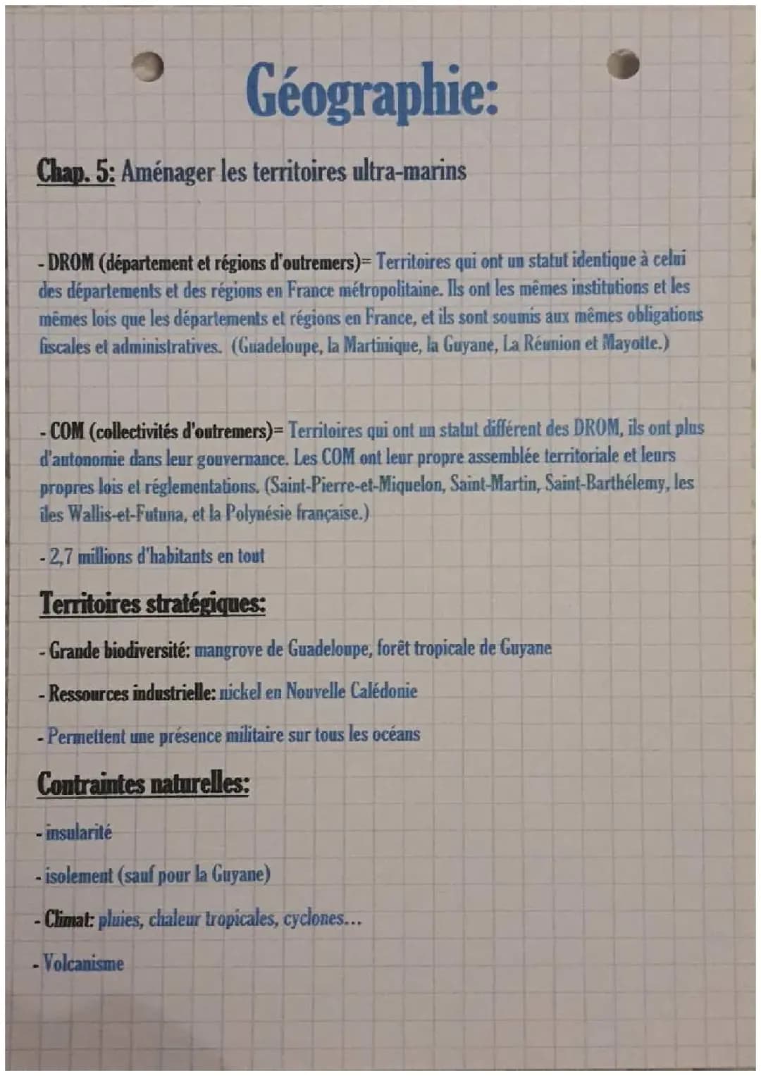 Aménager les territoires ultra-marins