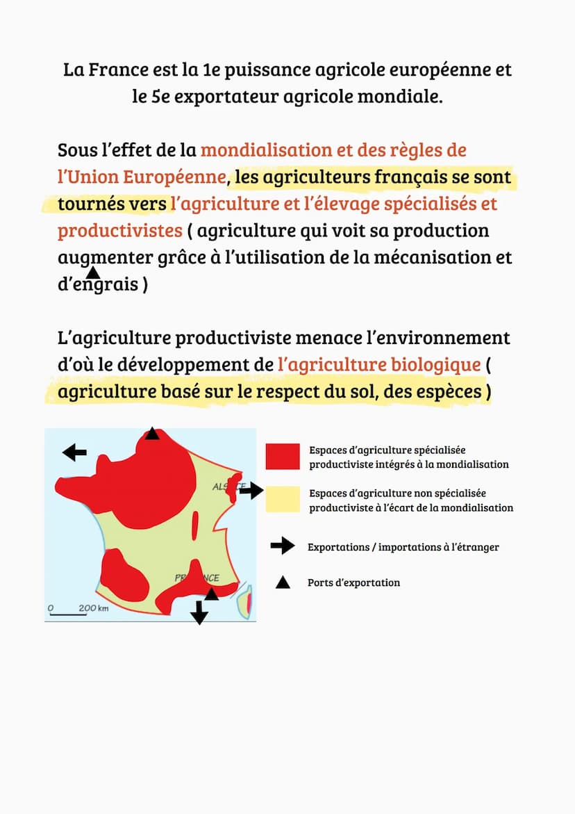 Histoire
Les espaces productifs et leurs évolutions
Un espace productif est un espace aménagé et mis en
valeur pour une activité
Il y en a 3