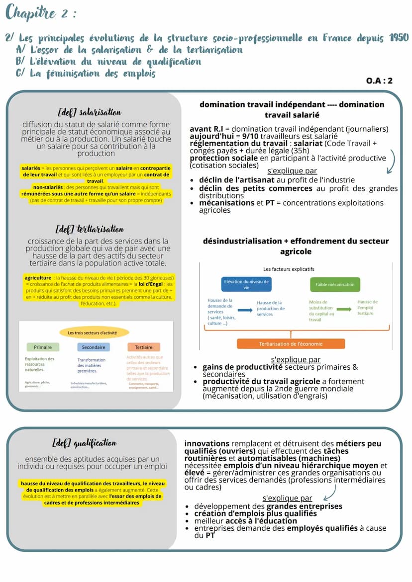 
<p>La société française aujourd'hui présente une structuration complexe basée sur divers facteurs. Nous allons analyser comment est structu