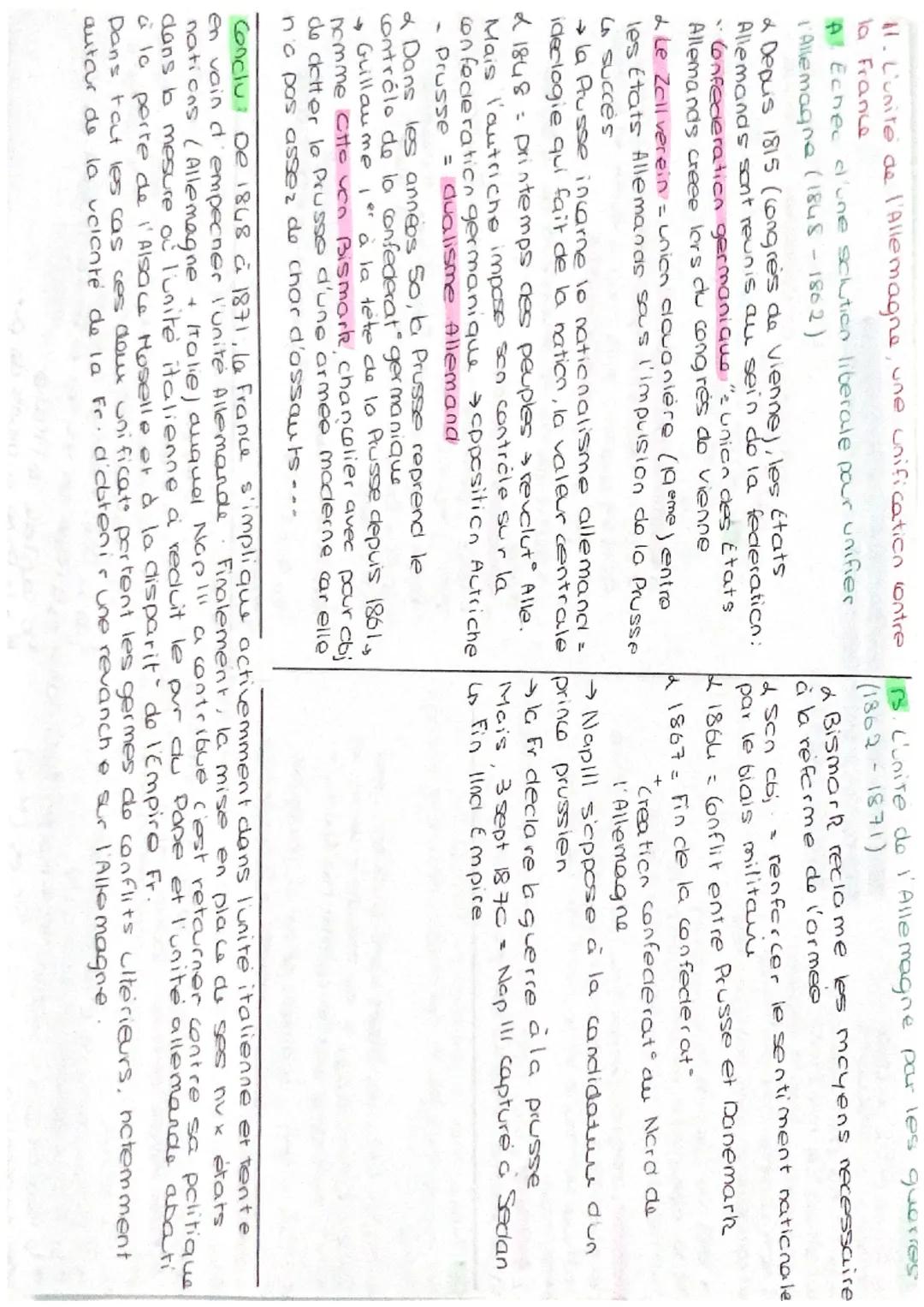 Intro
→ 2nd Empire → diriger
por Nap III
→ la France participe à la
Construct ce nux États
européens = Nap ill reprend
à son compte une poli