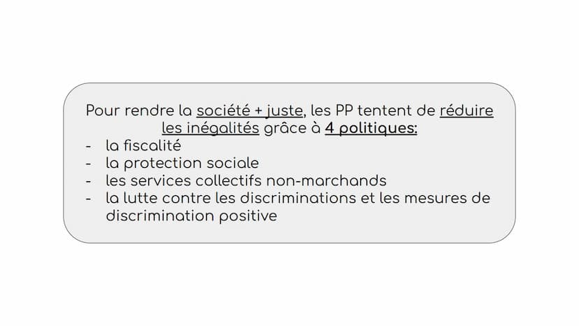 Quelles inégalités sont compatibles avec
les différentes conceptions de la Justice
Sociale?
I.
II.
III.
IV.
Justice sociale: désigne le sent