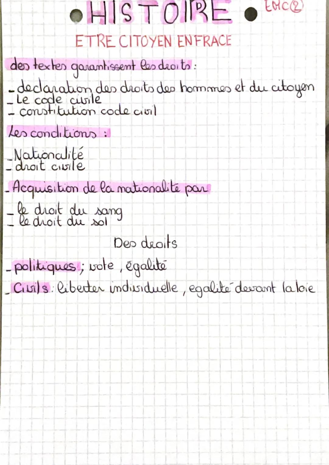 EMC
éducation monale civique
Une constitution 2
ensemble des lois fondamentales d'un pays
Quel regime politique en France
Une Republique
Une