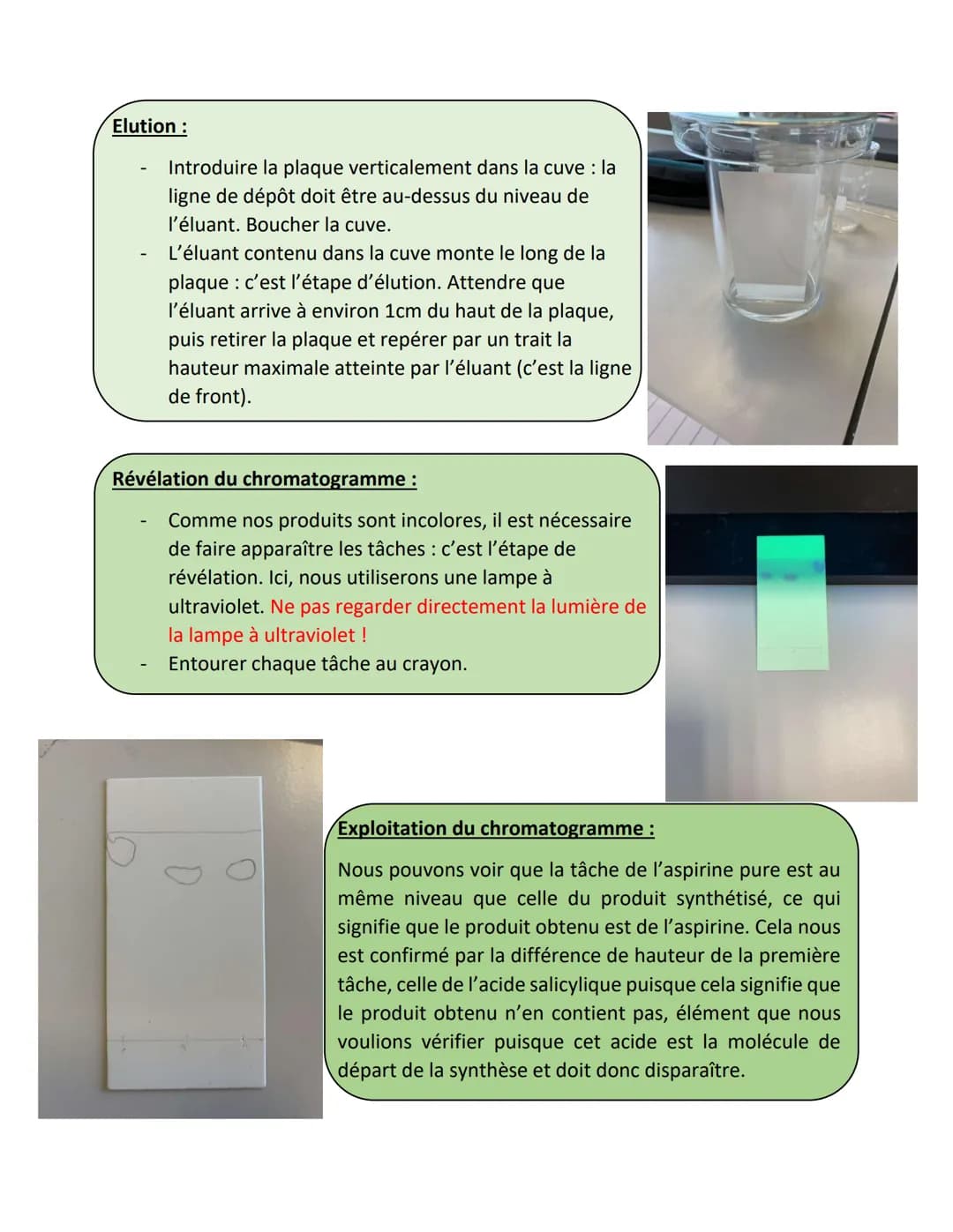 Fiches méthodes-Identification du produit synthétisé :
1. Mesure de la température de fusion grâce au banc Köfler
Cette première méthode con