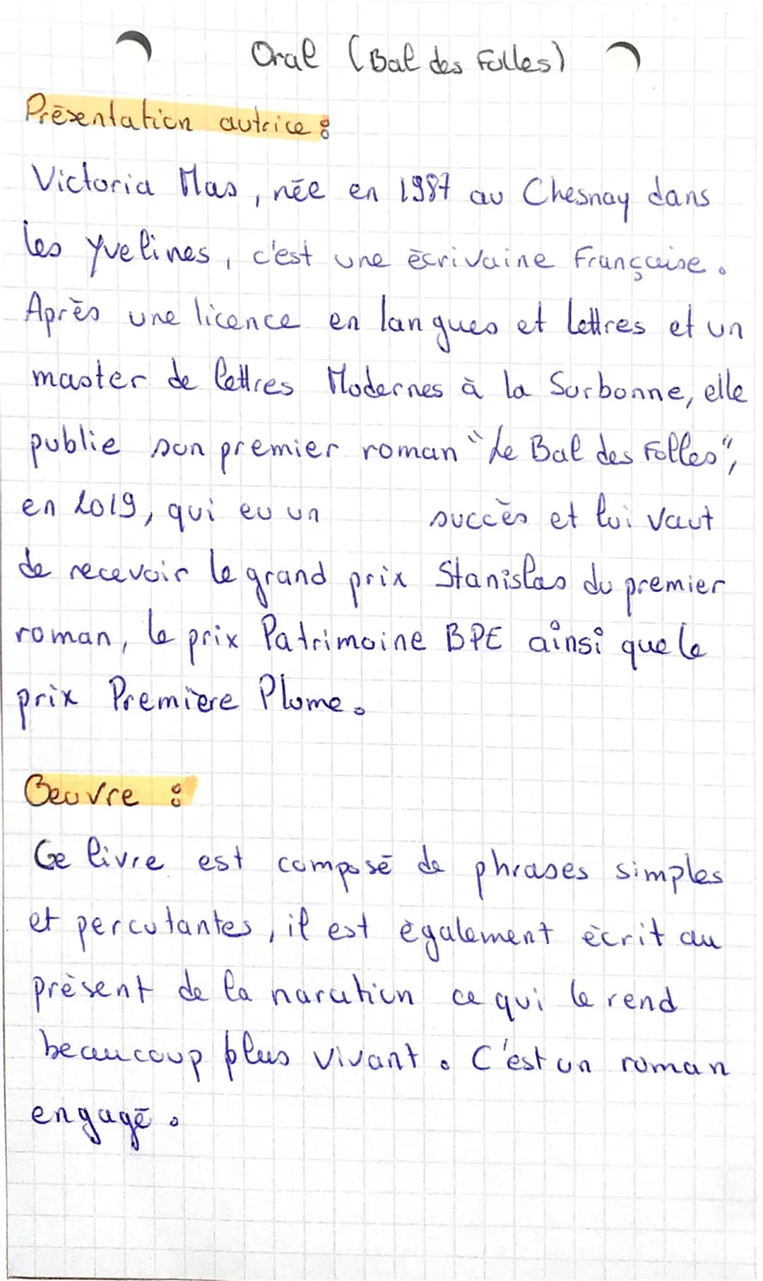 Bal des Folles
Déroulement de la presentation 8 min, 8pts
1°) Présentation de l'auteur
2°) Présentation de l'œuvre
3º) Le contexte historiqu