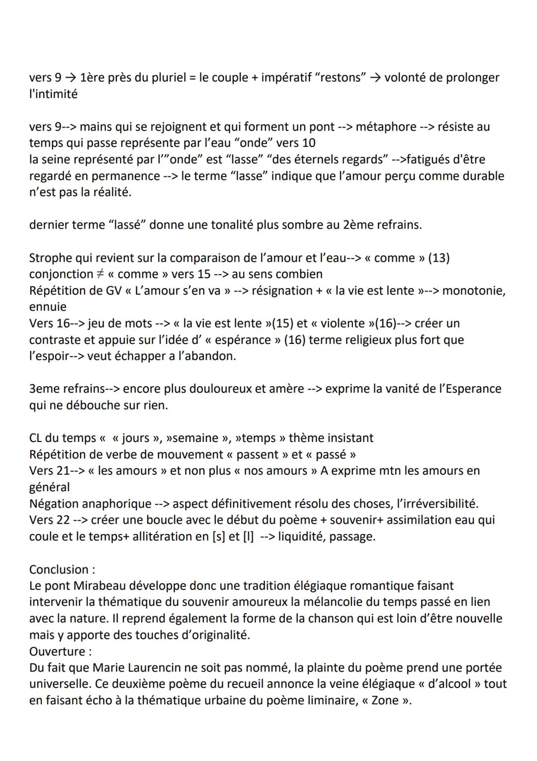 Guillaume Apollinaire est un poète moderne de la fin du 19eme siècle début 20eme qui
appartient à aucun mouvement bien qu'influencé par le c