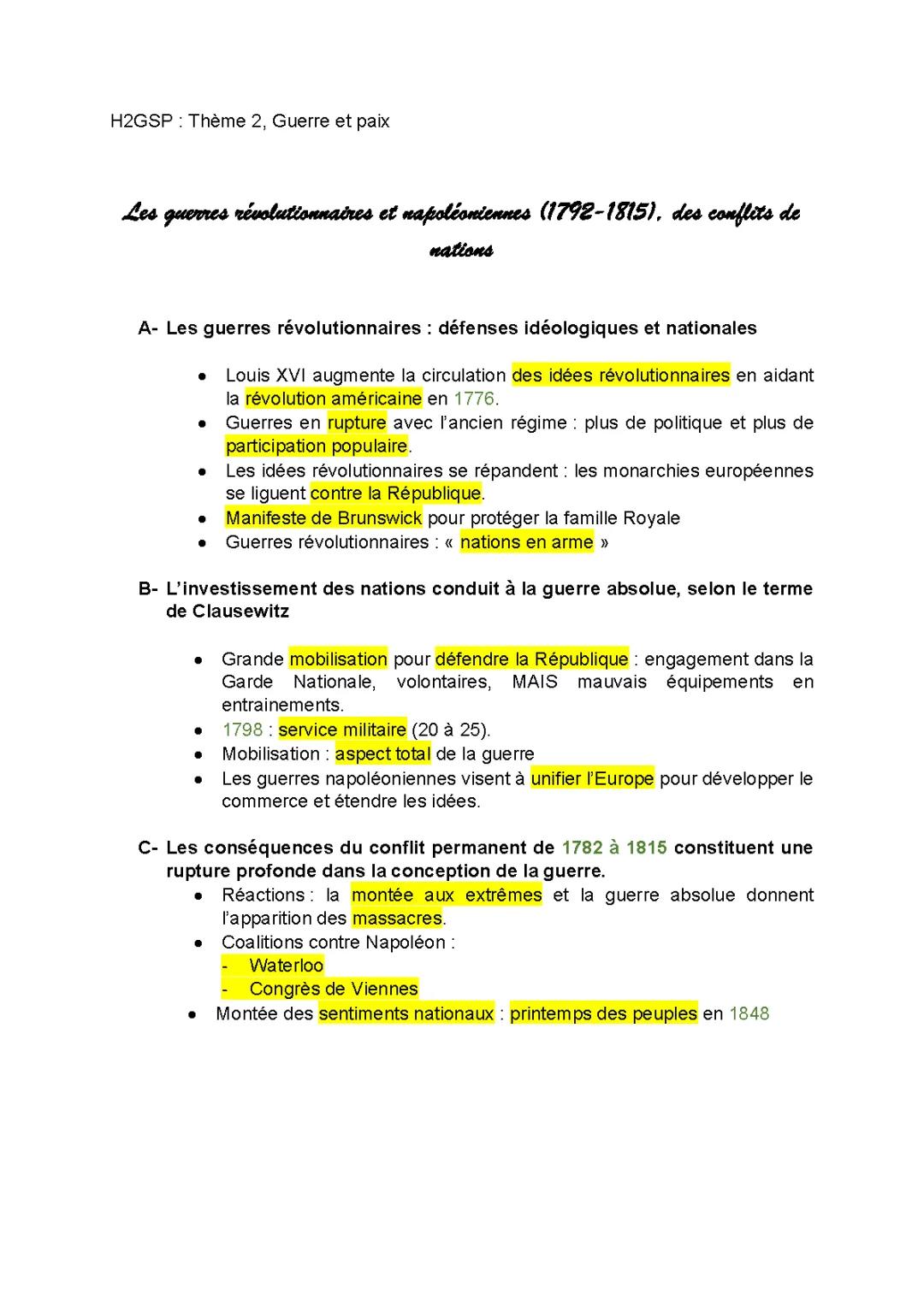 Les 10 batailles de Napoléon et les guerres napoléoniennes résumé