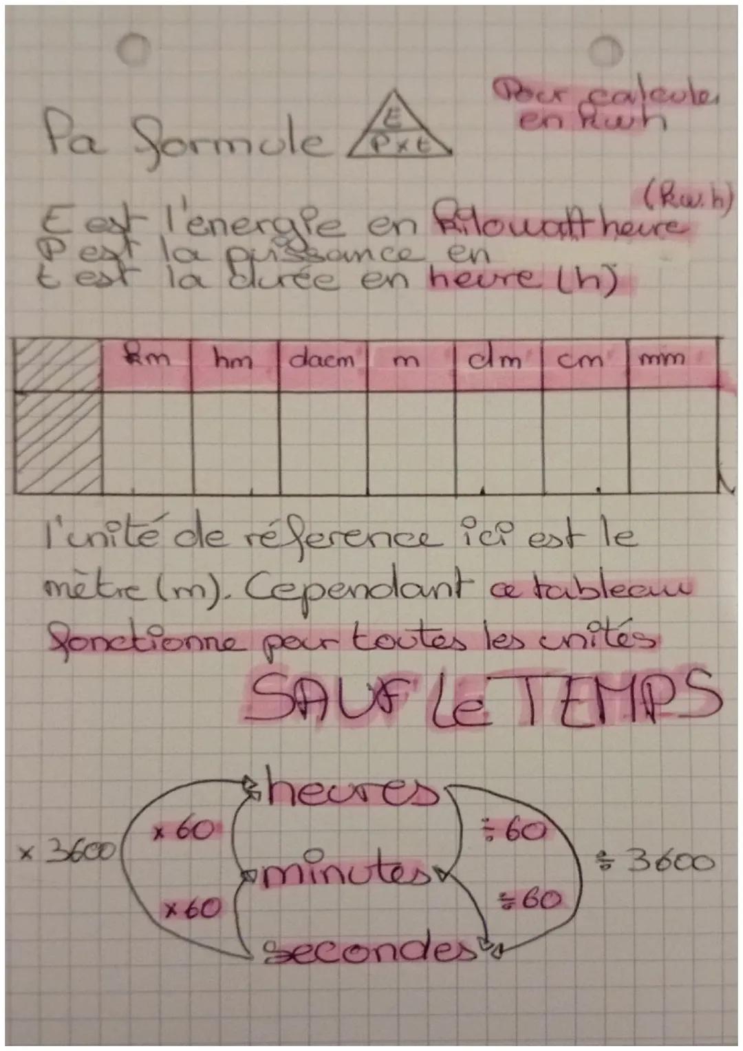 PAYSIQUE
la puissance électrique...
P
la formule (UXI)
P=UxI U=P
I
I=8
Pest la puissance en Watt (w)
I est l'intensito en ampère (A)
en
l'en