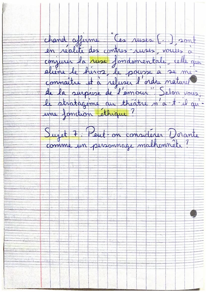 1
Les fausser Confidences the aire et stratageme
IF: 2021. Sujet 1. Le stratagime
ressat comique
7
n est il
2
AN: 2021 Sujet ? Les mensonges