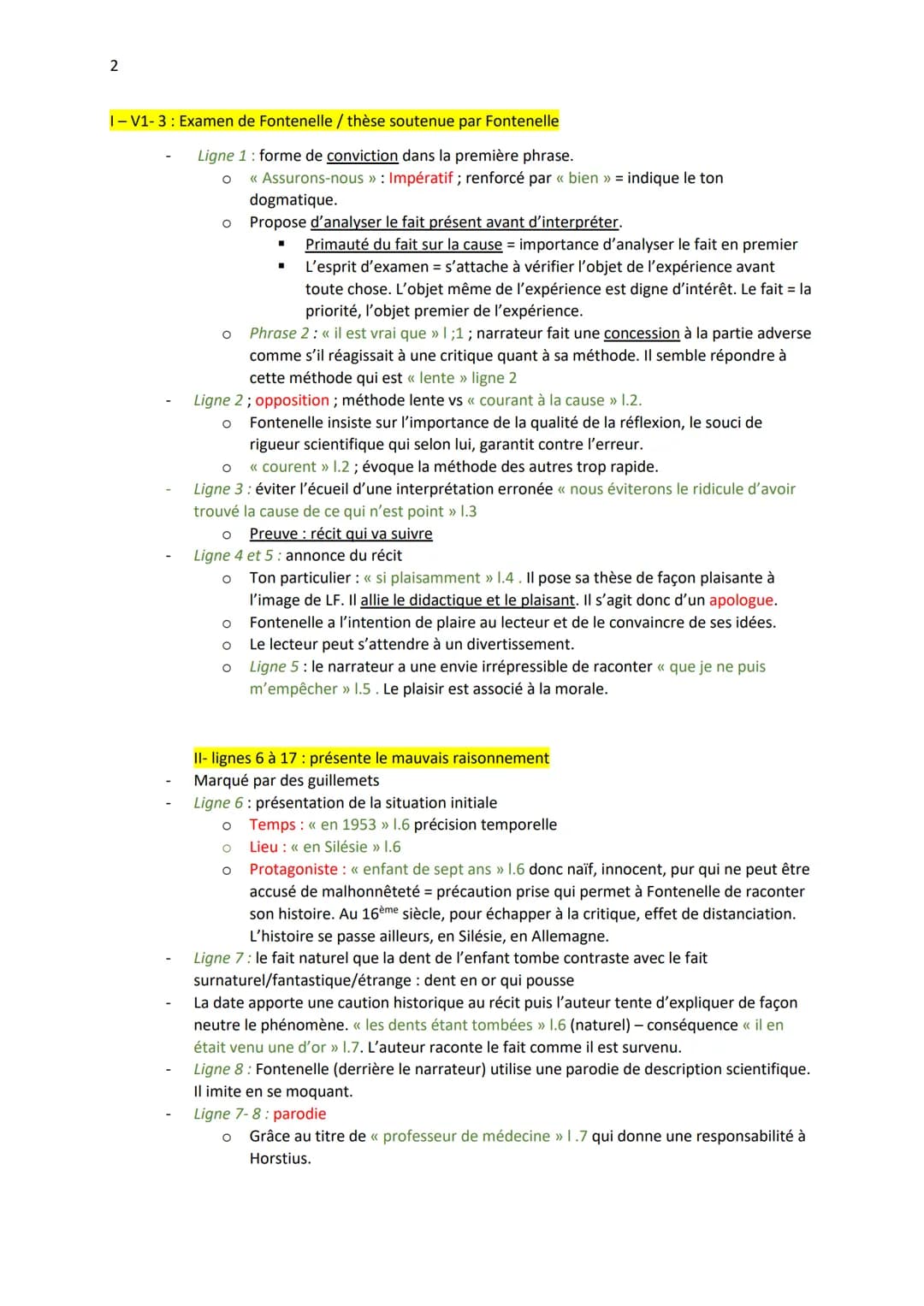 1
Explication linéaire 4 (Parcours)
Introduction
Définitions
Ignorance :
o Comprendre sans savoir
o Spéculations (imaginer, hyper/affirmatio