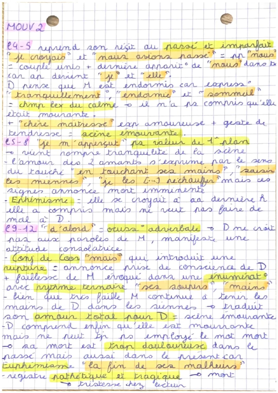 La mort de ot anon
INTRO
-Abbe Prévost
Problematique
Nous verrons comment Dea Grieux raconte
la mort de Manon dans se texte.
MOUVEMENTS
MOUV