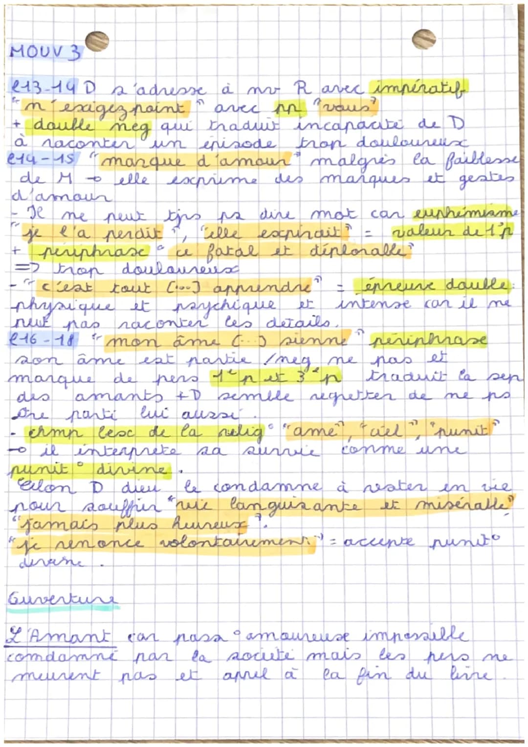 La mort de ot anon
INTRO
-Abbe Prévost
Problematique
Nous verrons comment Dea Grieux raconte
la mort de Manon dans se texte.
MOUVEMENTS
MOUV