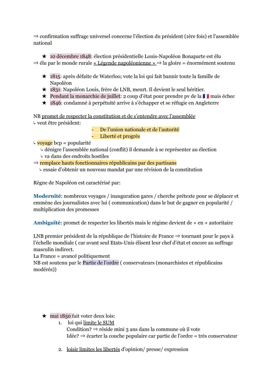 Chapitre 1: La difficile entrée dans
l'âge démocratique
Les régimes politiques entre 1815 et 1914
1792-1804: Première République
1804-1814: 