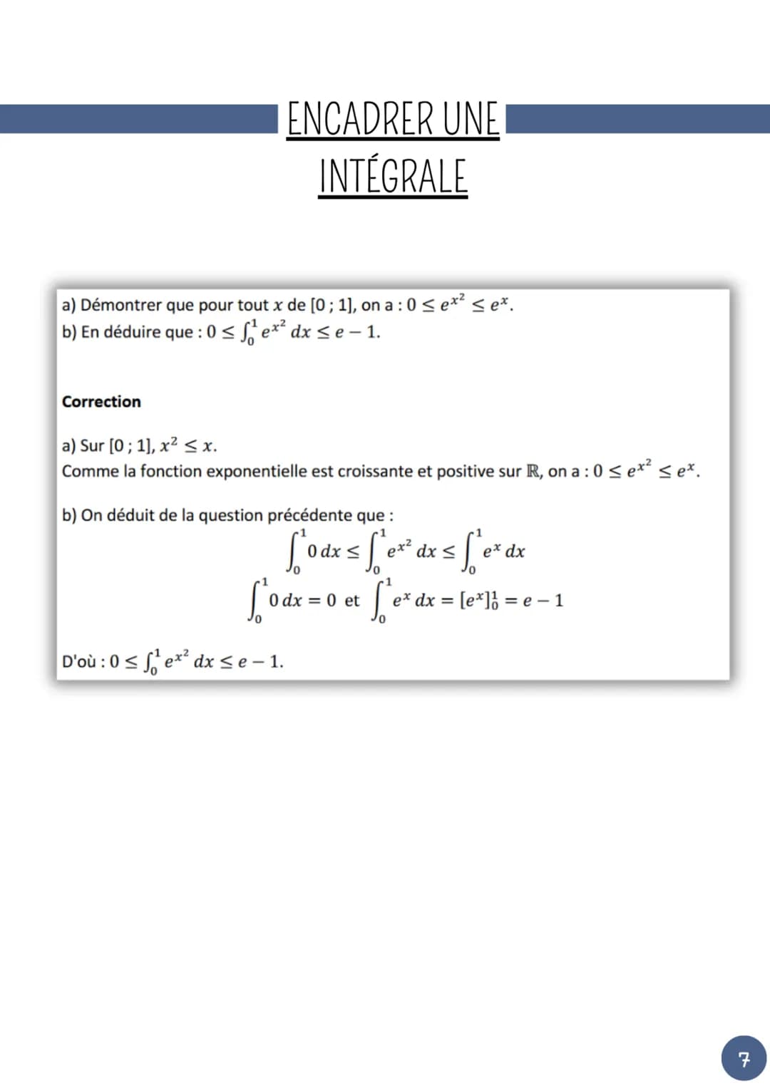 --- OCR Start ---
MATHS
CHAPITRE 13: 2) INTÉGRATION (INTÉGRALE ET PRIMITIVE)
FONCTION DÉFINIE PAR UNE
INTÉGRALE
Définition
Soit une fonction