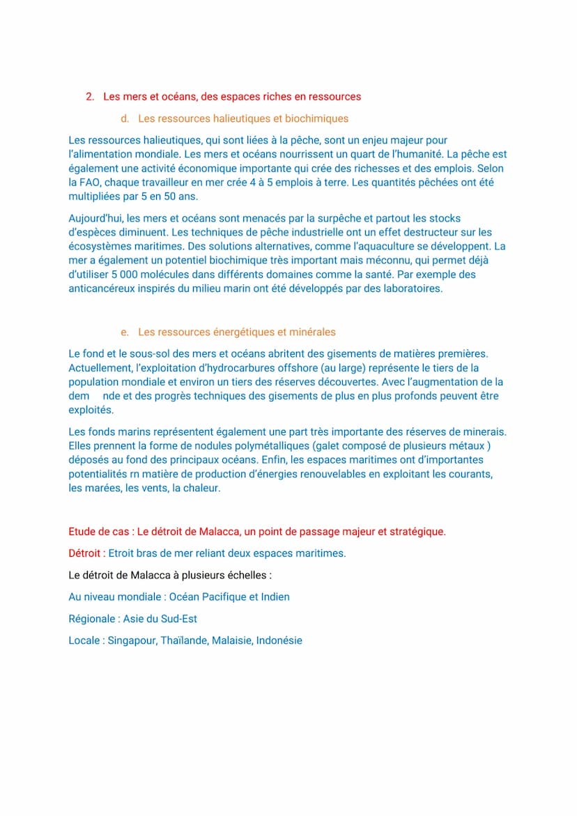 Mers et océans : des vecteurs essentiels de la mondialisation
1. Les mers et océans vecteurs des flux matériels, immatériels et humains
a. L