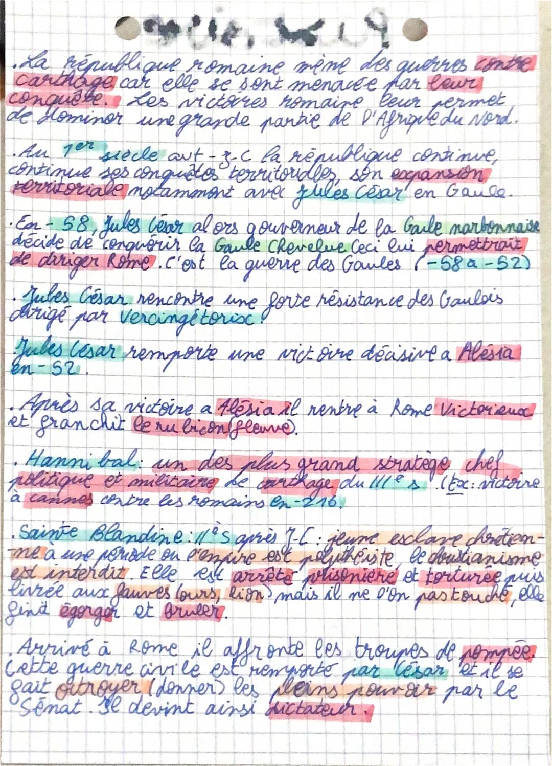 histoire
Chapitre 2: L'empreinte romaine
En - 509 avant J. C est fondir labepulaque
qui signifie" chese de tous.
Institucions de la républiq