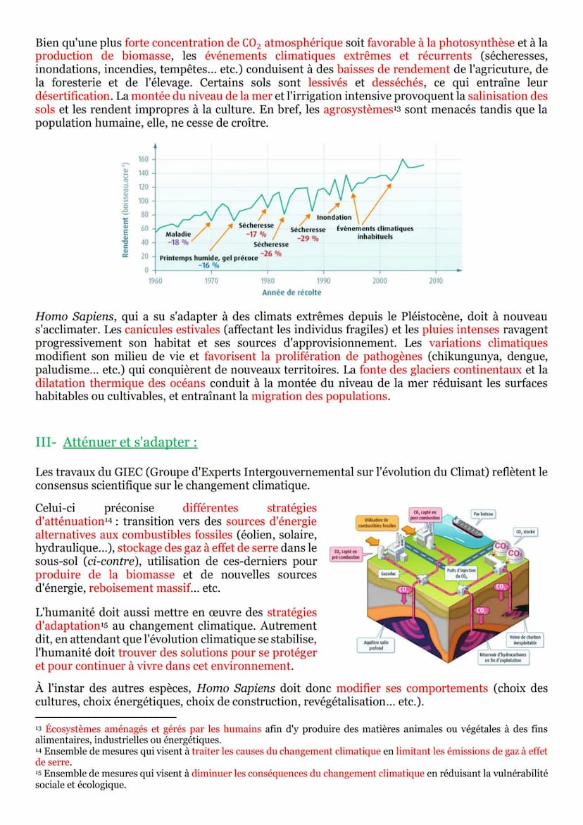 PARTIE 4 Les climats de la Terre :
Chapitre n°1 : Les climats au Cénozoïque :
I- À l'échelle des 150 dernières années, un réchauffement accé