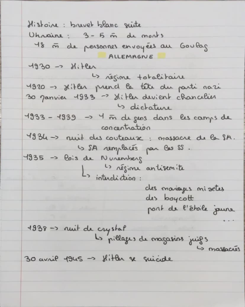 Histoire: brevet.
1- yère
дить
mondiale
triple alliance: allemagne, autriche, Hongrie,
triple entente :
Italie
France, Royaume-Uni, Russie
-
