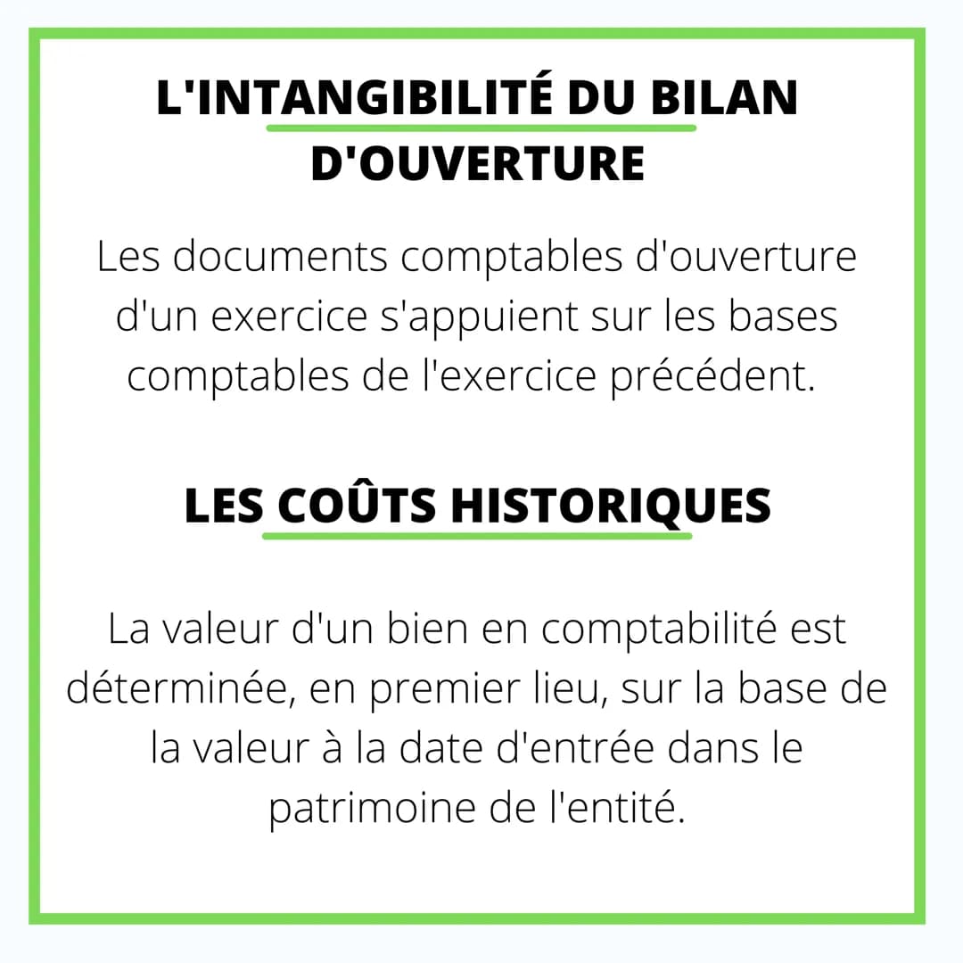 COMPTABILITÉ
LES PRINCIPES
COMPTABLES LES PRINCIPAUX
PRINCIPES
C
La comptabilité repose sur de nombreux
pricipes permettant la bonne tenue d