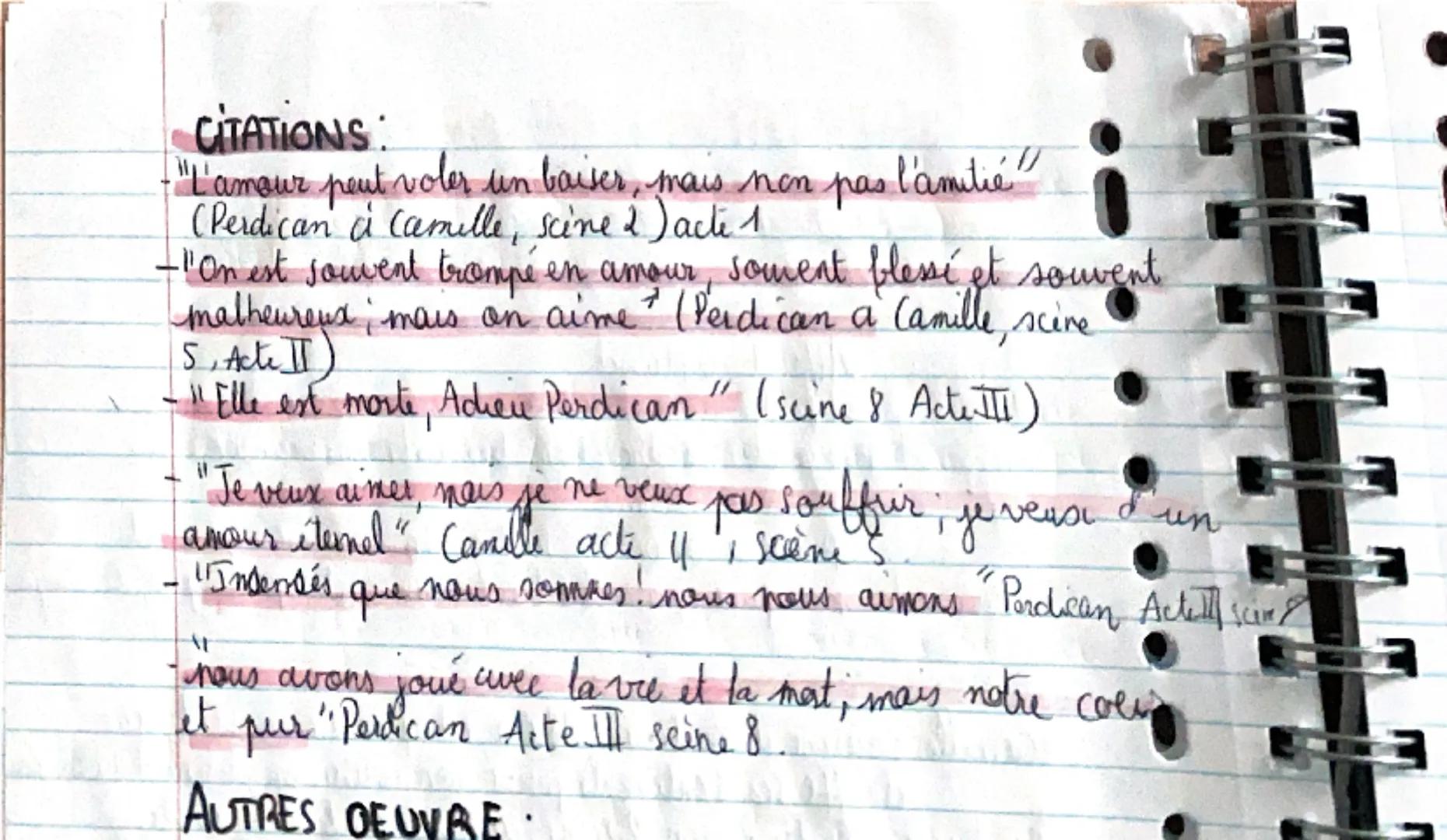 --- OCR Start ---
の
dissertation on me badine pas avec
l'amour
VOIR MÉTHODE DISSERTATION + POINT DE LECTURE DU COURS
の
FICHE IDENTITÉ:
の
AUT