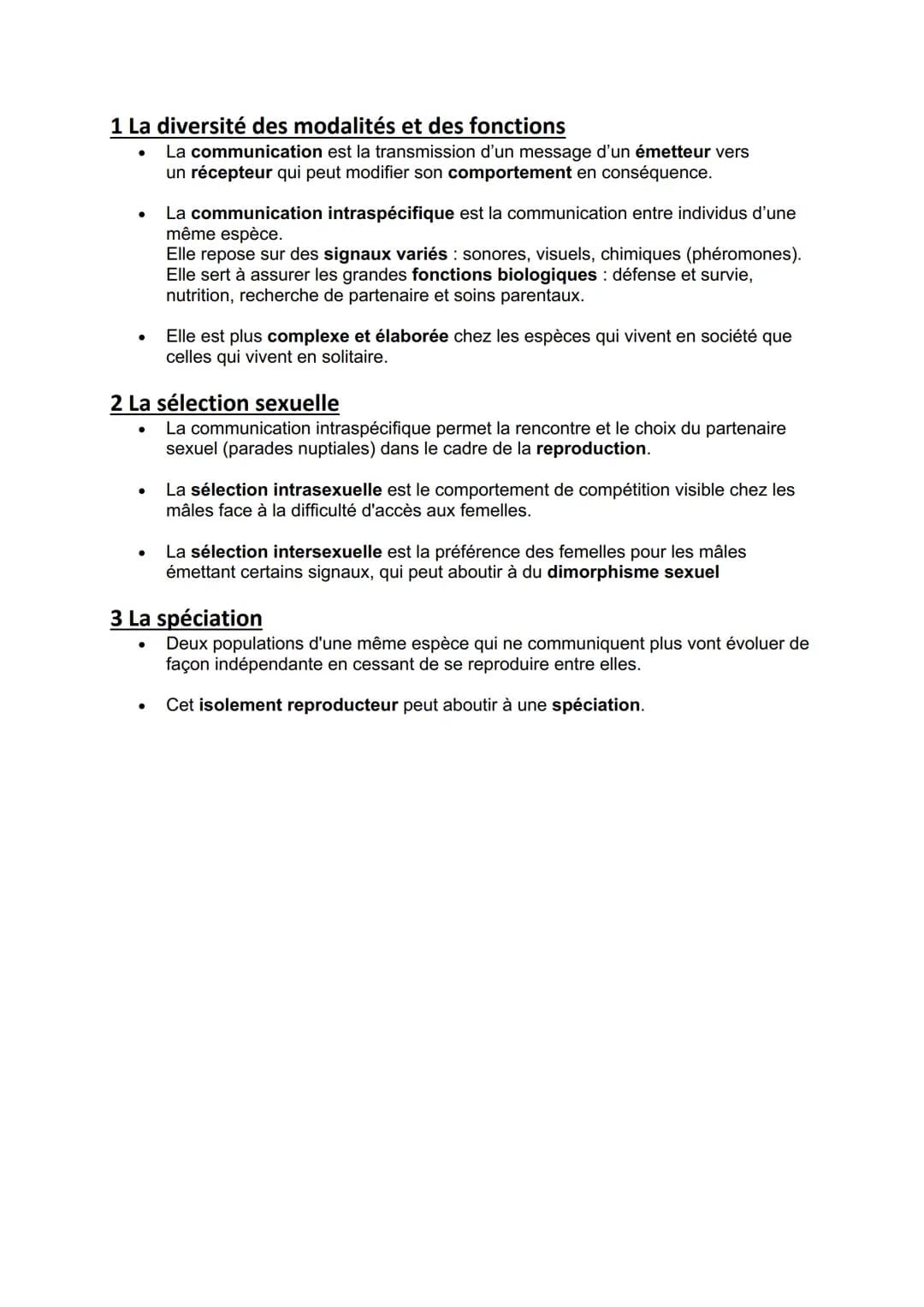 1 La diversité des modalités et des fonctions
La communication est la transmission d'un message d'un émetteur vers
un récepteur qui peut mod