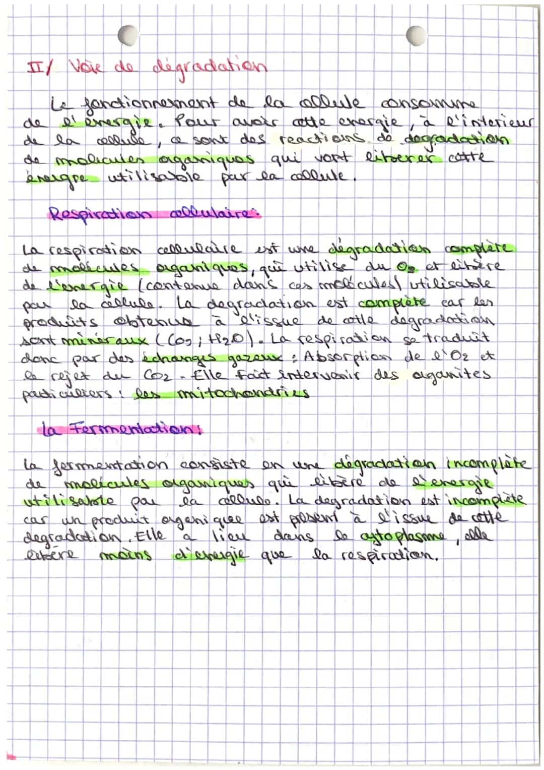 C
Sut: Le Tetabolisme
Definitions:
A motabolisime =17 ensemble des transformations
biochimiques qui ont
lien dans who cachute.
A vele andabo