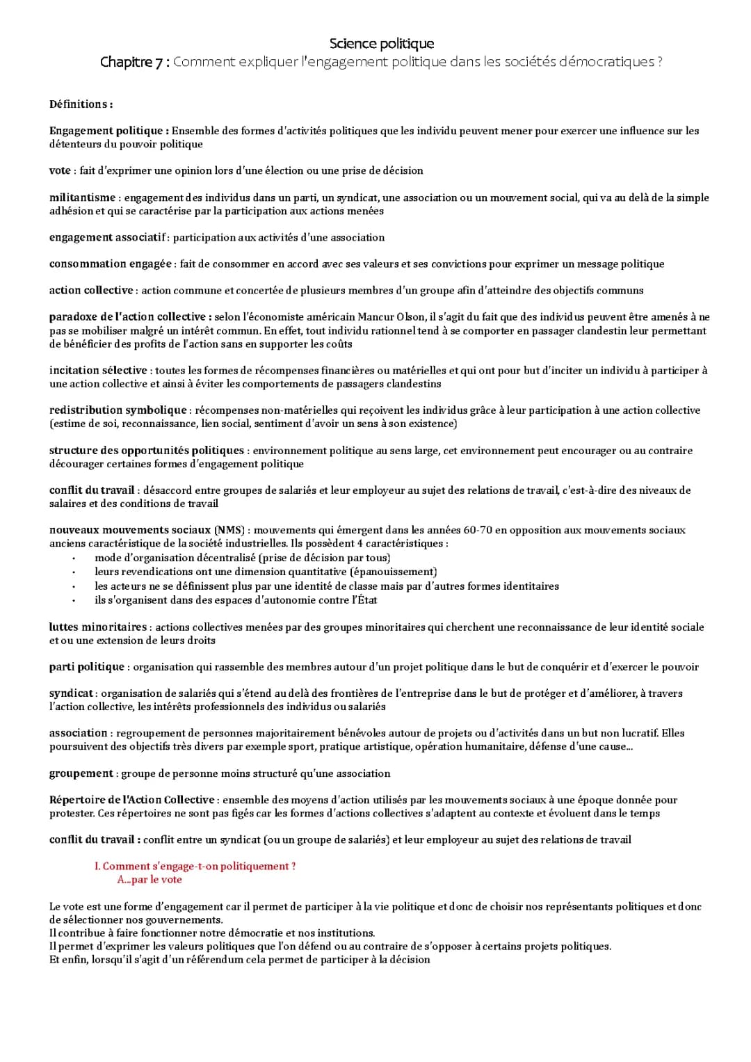 Comprendre l'Engagement Politique et les Mouvements Sociaux: Guide Détaillé pour les Jeunes