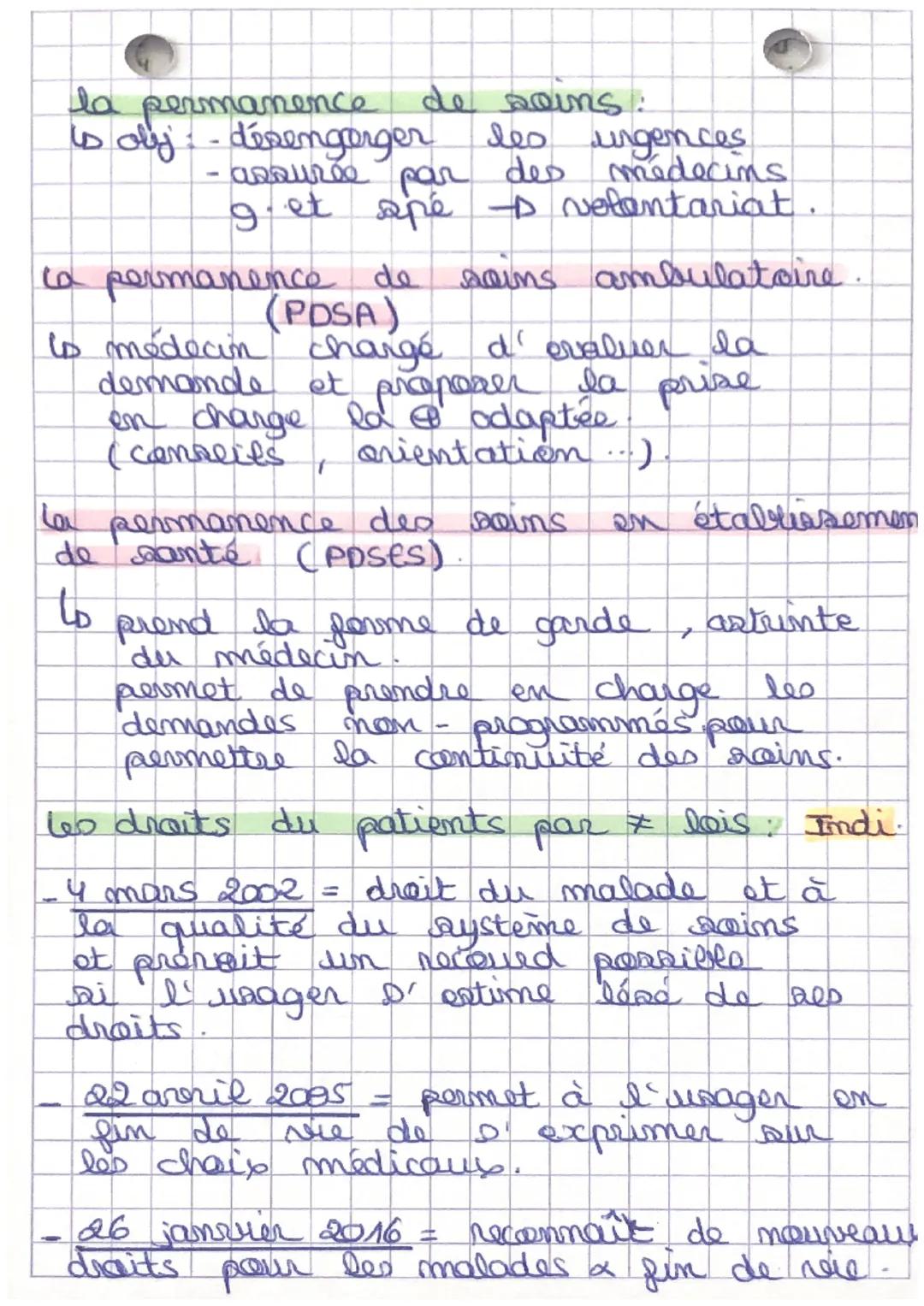 -SSS-

Chap 4: le système de soins.

systeme de sains = ensemble des organisat
des acteurs et des pratiques ayant
pour but de prendre en cha