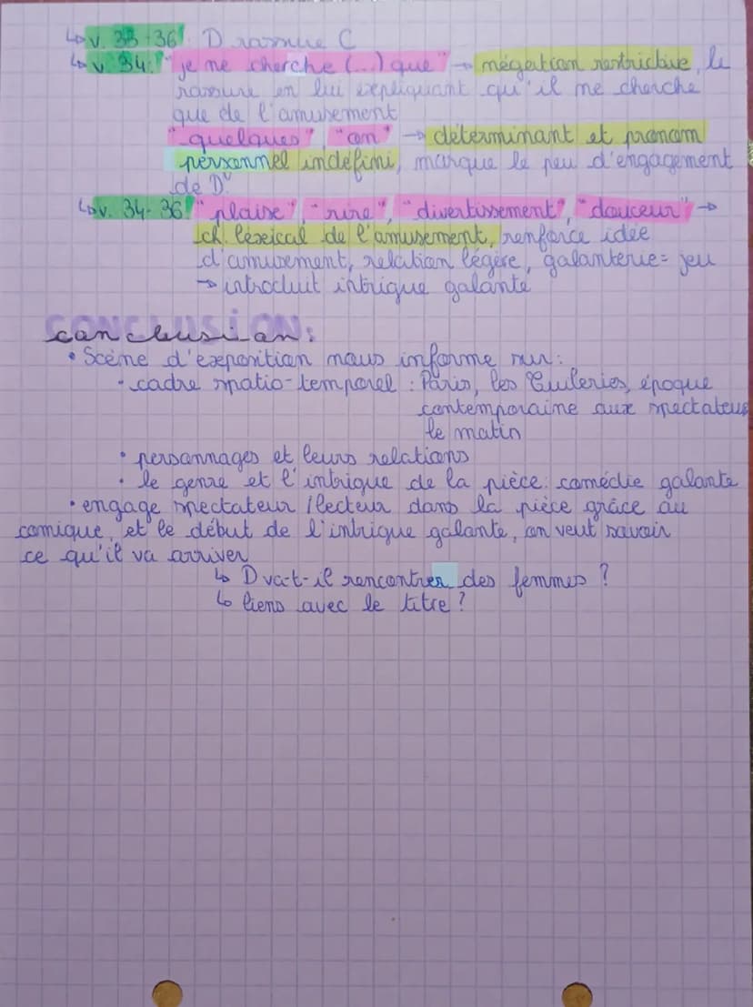 • français
BONDSE LIMEAIRE: SCENE 1,7, LE MENTEUR, CORALE INLE
Introduction:
• XVII mècle genre théâtral se développe au travers
tragédie et