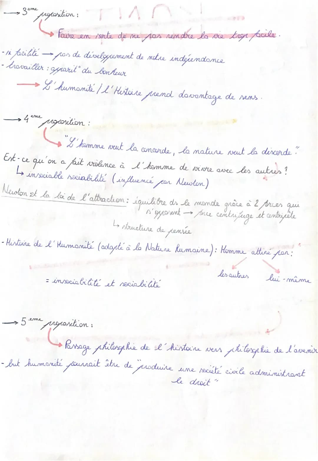 -
ZONT
soint de vue cosmopolitique
IN 1/ V 1
↳ écriture d'une Histoire qui suivrait un "dessein de la nature"
I propositions qui permettraie