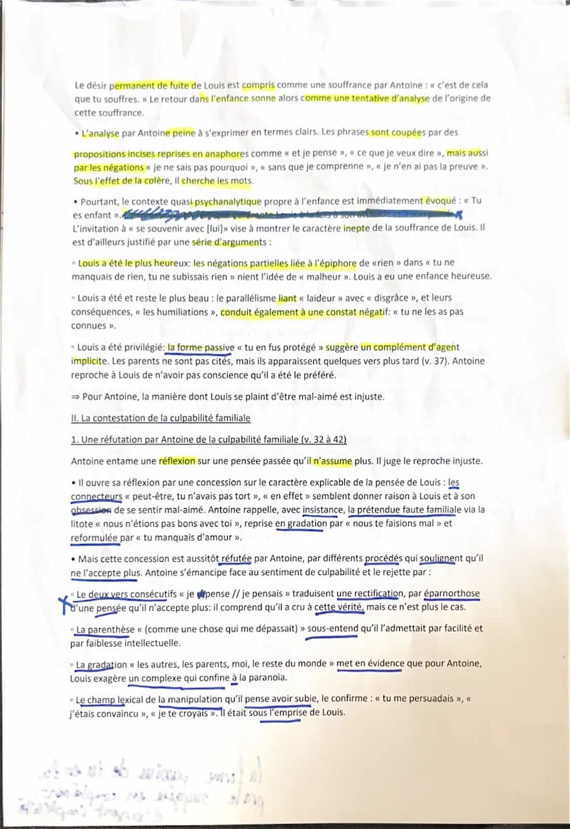 LL 3: les reproches d'Antoine (partie 2, sc 3-vers 5 à 52)
Introduction
Présentation de la pièce et de l'auteur (Cf. séance contextualisatio