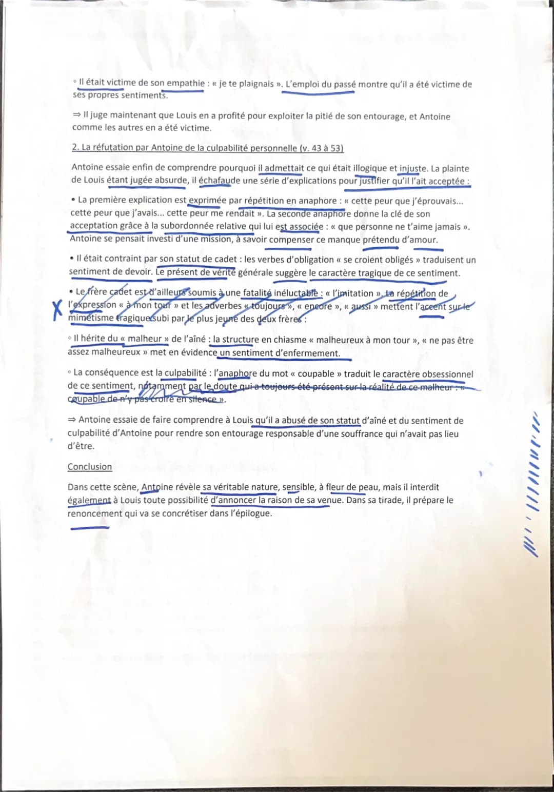 LL 3: les reproches d'Antoine (partie 2, sc 3-vers 5 à 52)
Introduction
Présentation de la pièce et de l'auteur (Cf. séance contextualisatio