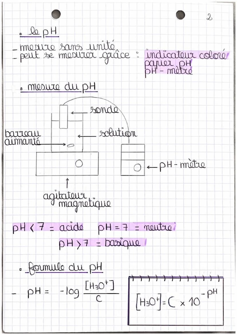 AH
A
un acide
une base
● Chimie
Transformation acide - bare
définition
-
0
acide
base
cède au moins un proton Ht
capte au moins un proton Ht