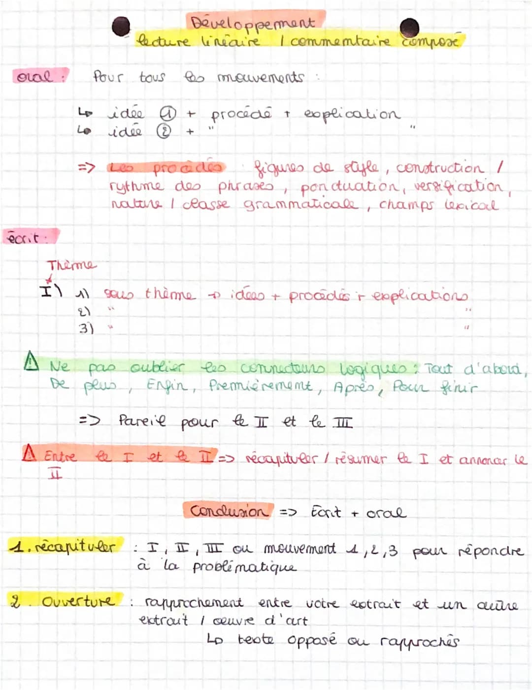 a
2. auteur :
contexte :
3. oeuvre
4
6
extrait
!
annonce
:
oral:
yer
Introduction
lecture lineaire / commentaire composé
utteraire
ou
histon