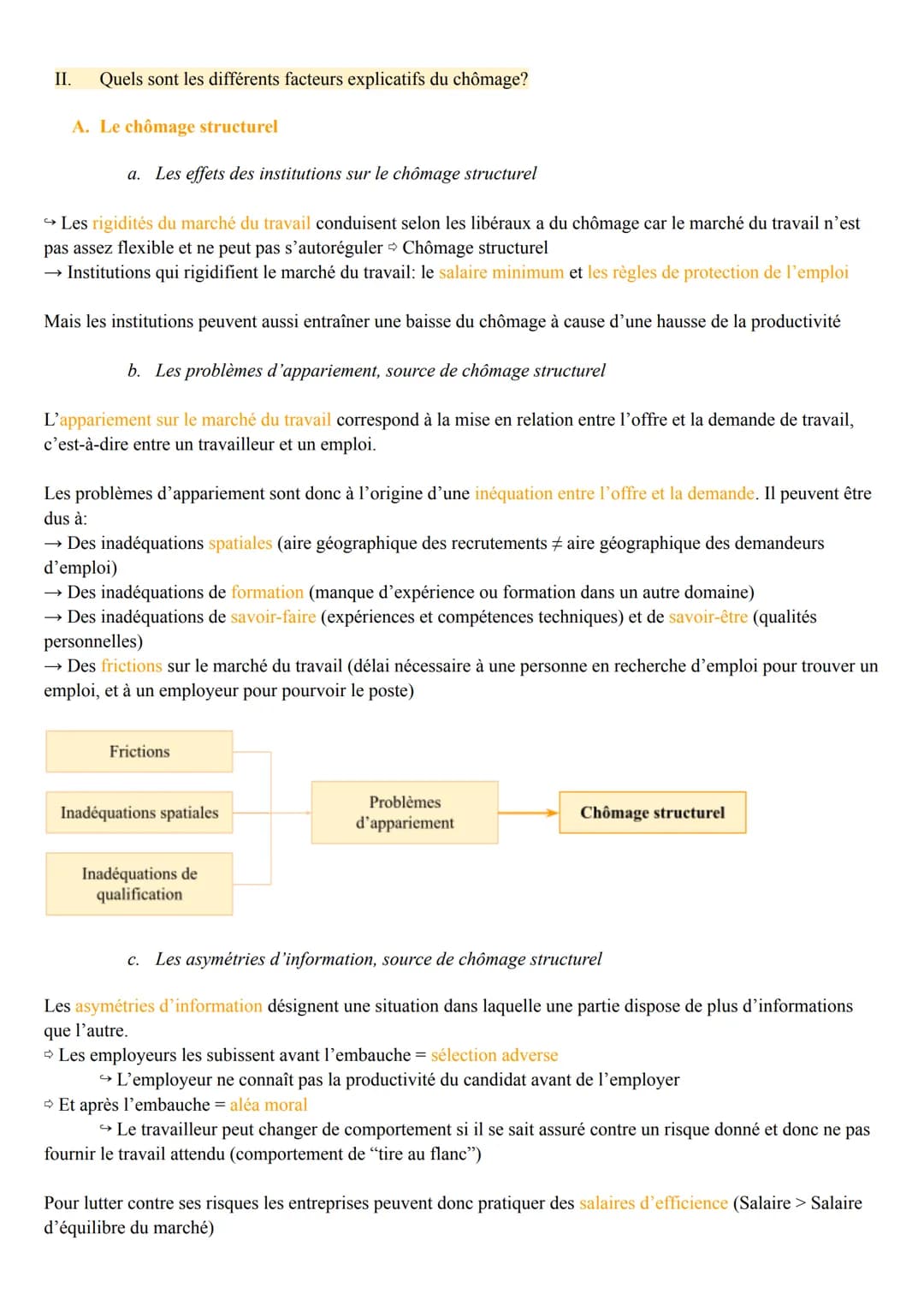 Comment lutter contre le chômage?
I. Comment mesurer le chômage et le sous-emploi?
A. Les mesures du chômage
Etudes
statistiques
INSEE
Respe