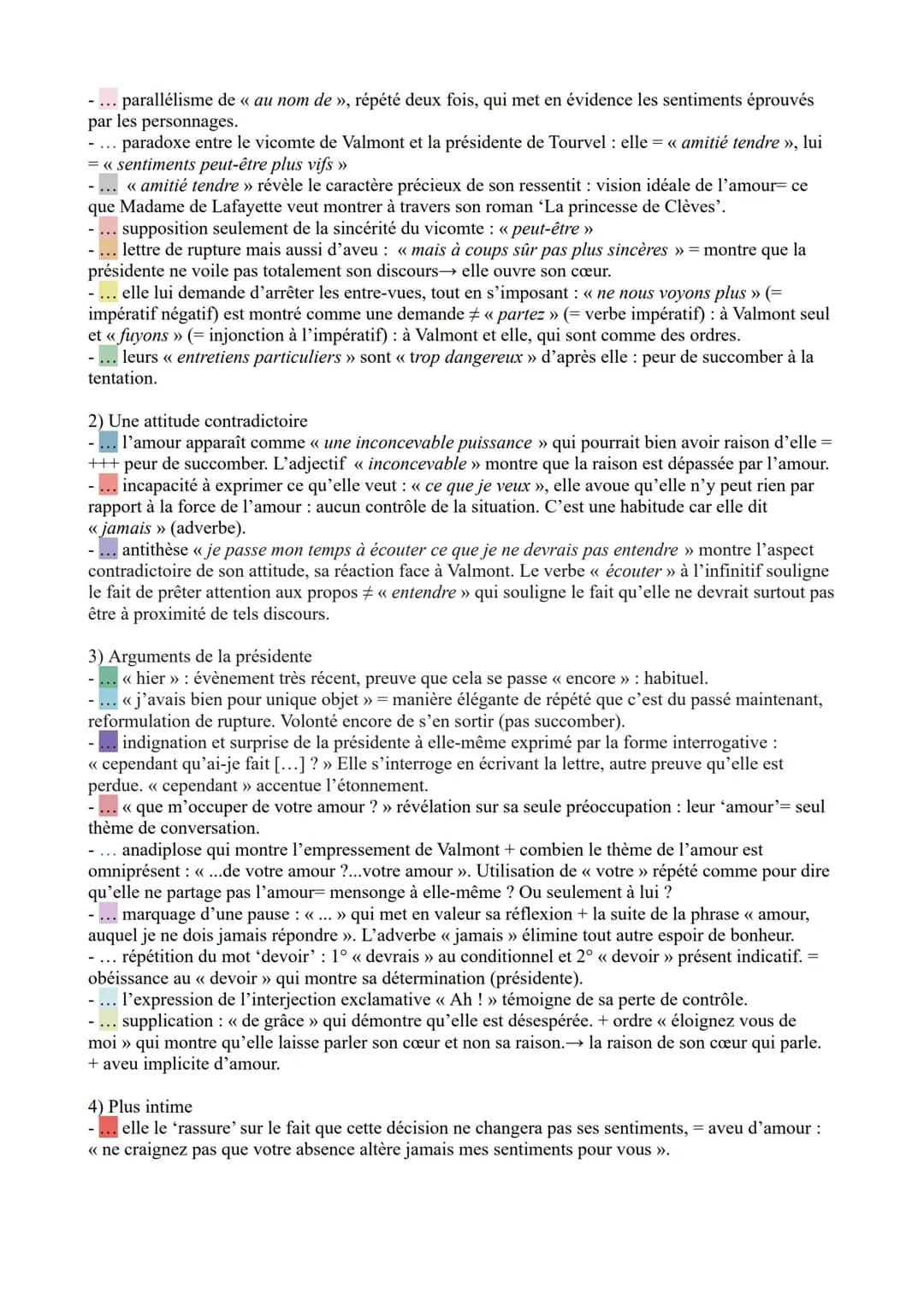 CHODERLOS DE LACLOS, LES LIAISONS DANGEREUSES, « Je vous conjure donc » à
<< fût-ce aux dépends de ma vie ».
« Je vous conjure donc, au nom 