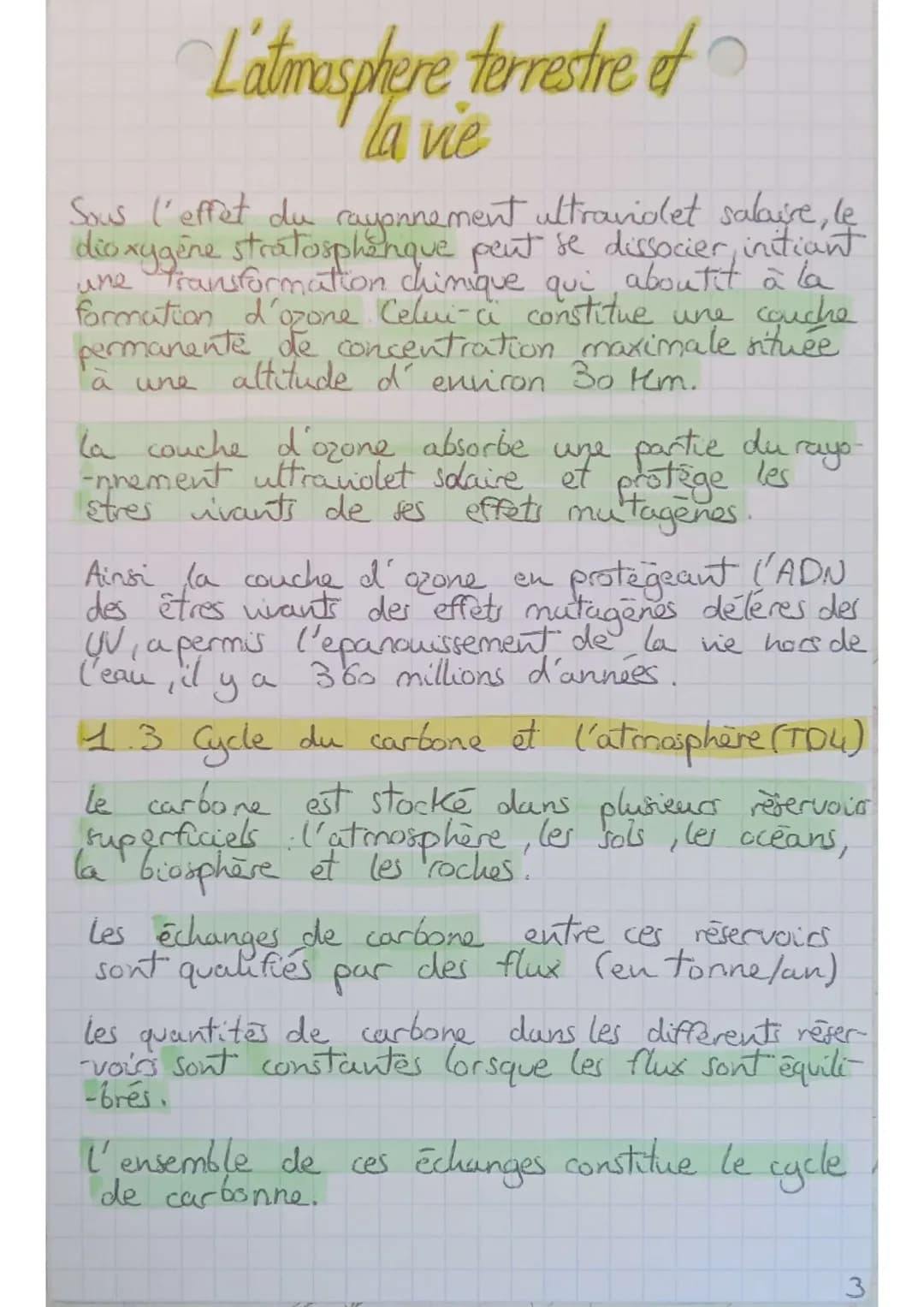L'atmosphere terrestre
Introduction. Depuis sa formation, quasi concomitante
avec celle du Soleil et des autres planetes du syste
-me Solair