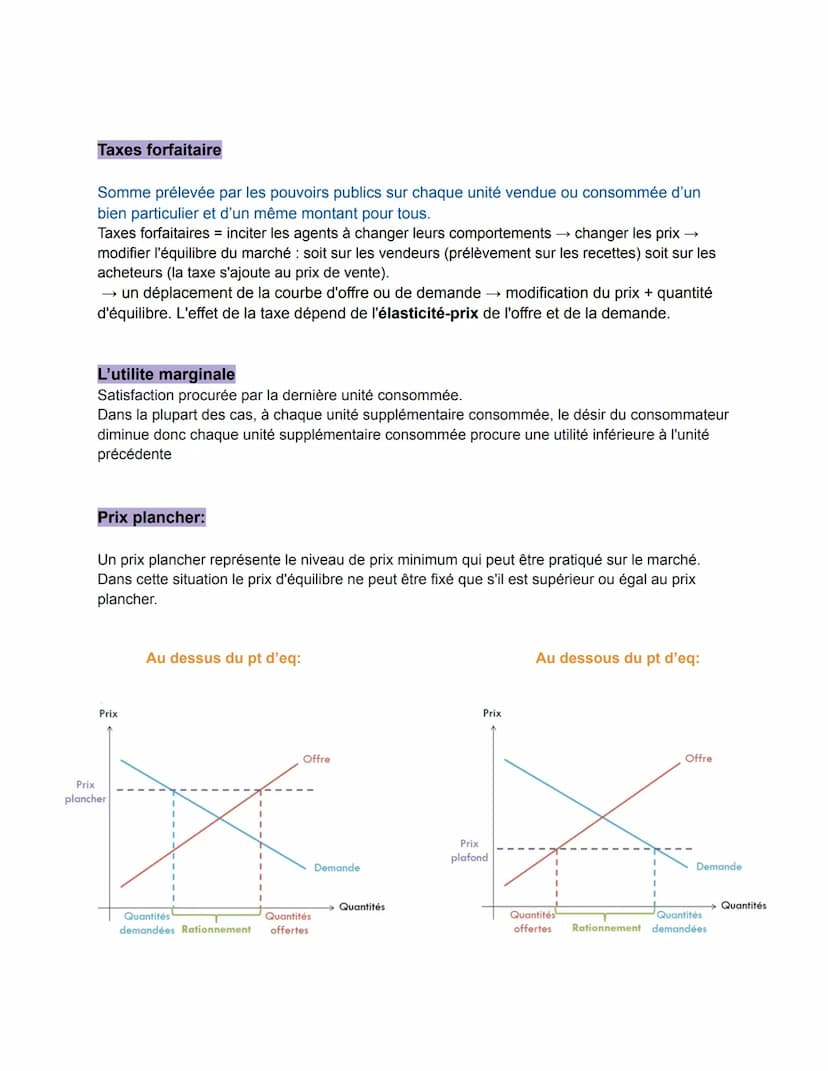 Chapitre 1:
Objectif:
●
●
●
Comment un marché concurrentiel fonctionne-t-il?
Savoir la loi de l'offre
Savoir la loi de la demande
Savoir def